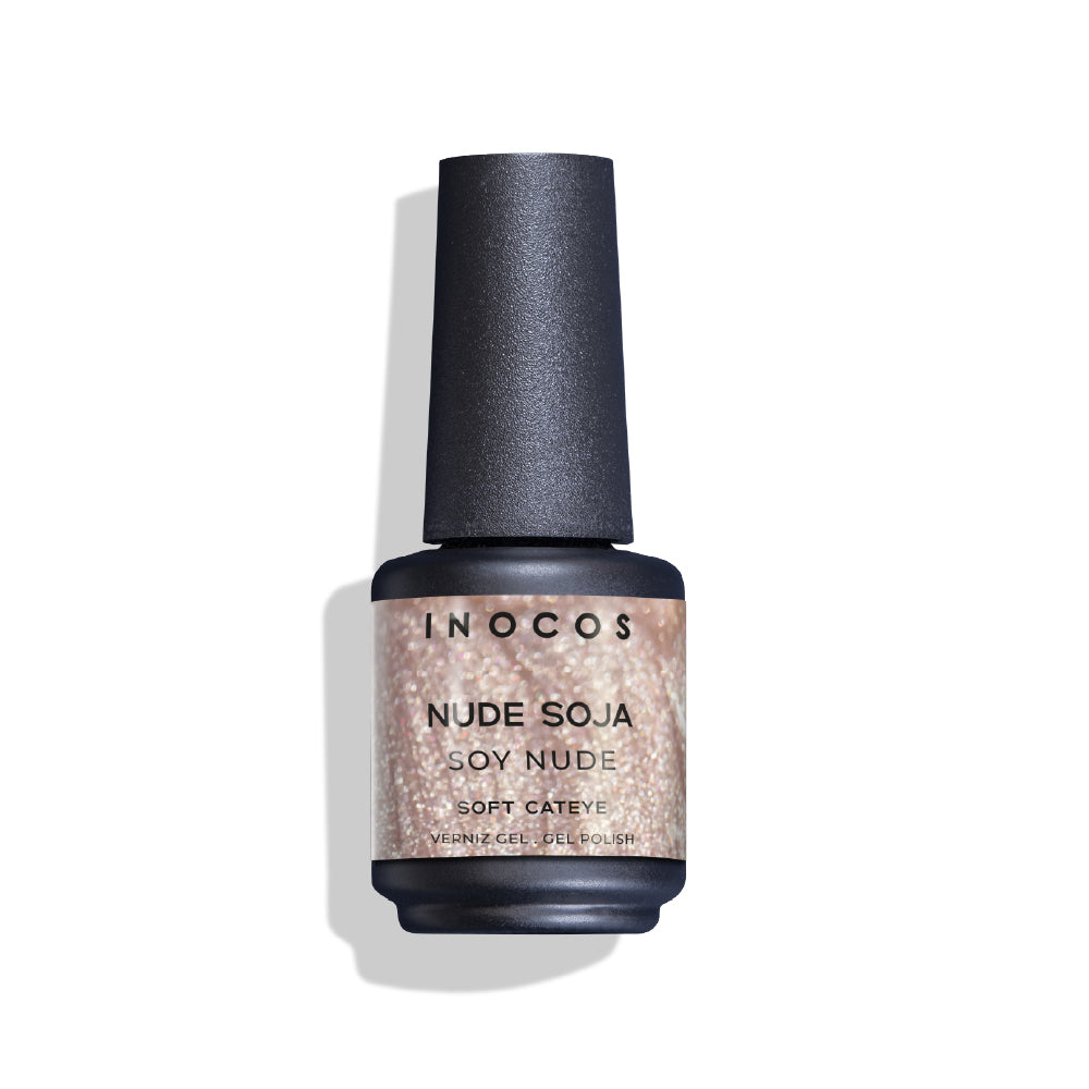 ESMALTE SEMIPERMANENTE INOCOS SOFT CATEYE NUDE SOJA