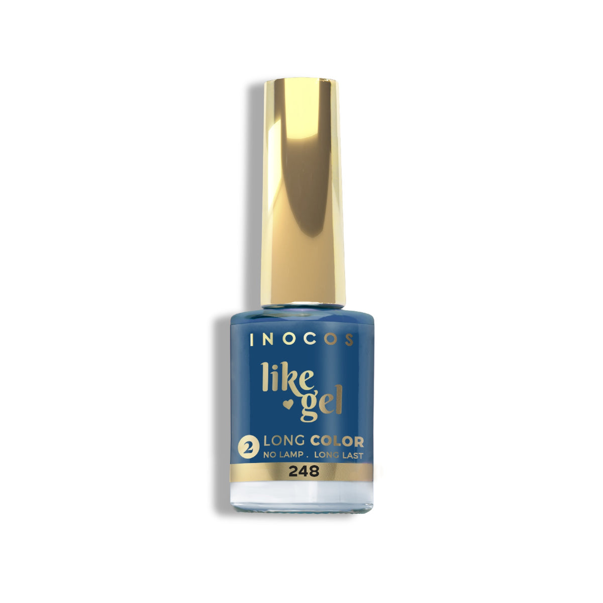 Esmalte Like Gel INOCOS 248 Azul Intenso